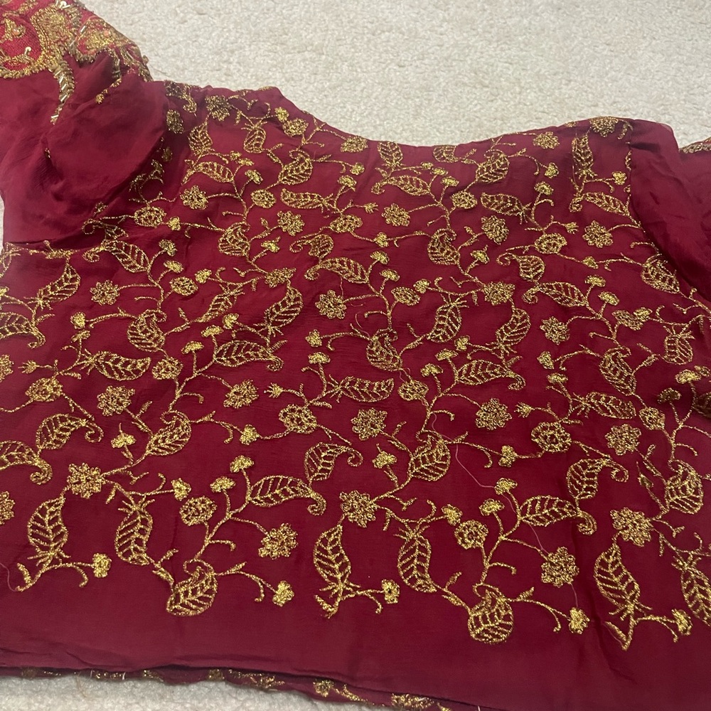 Beautiful Maria b handmade saree - Picture 13 of 16